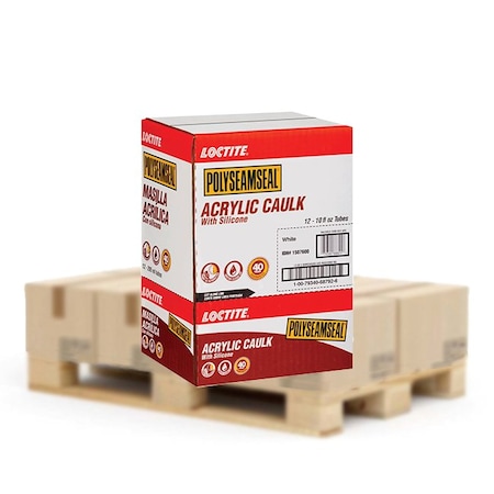 Osi 10 Oz White Polyseamseal Siliconized Acrylic Caulk 1507600